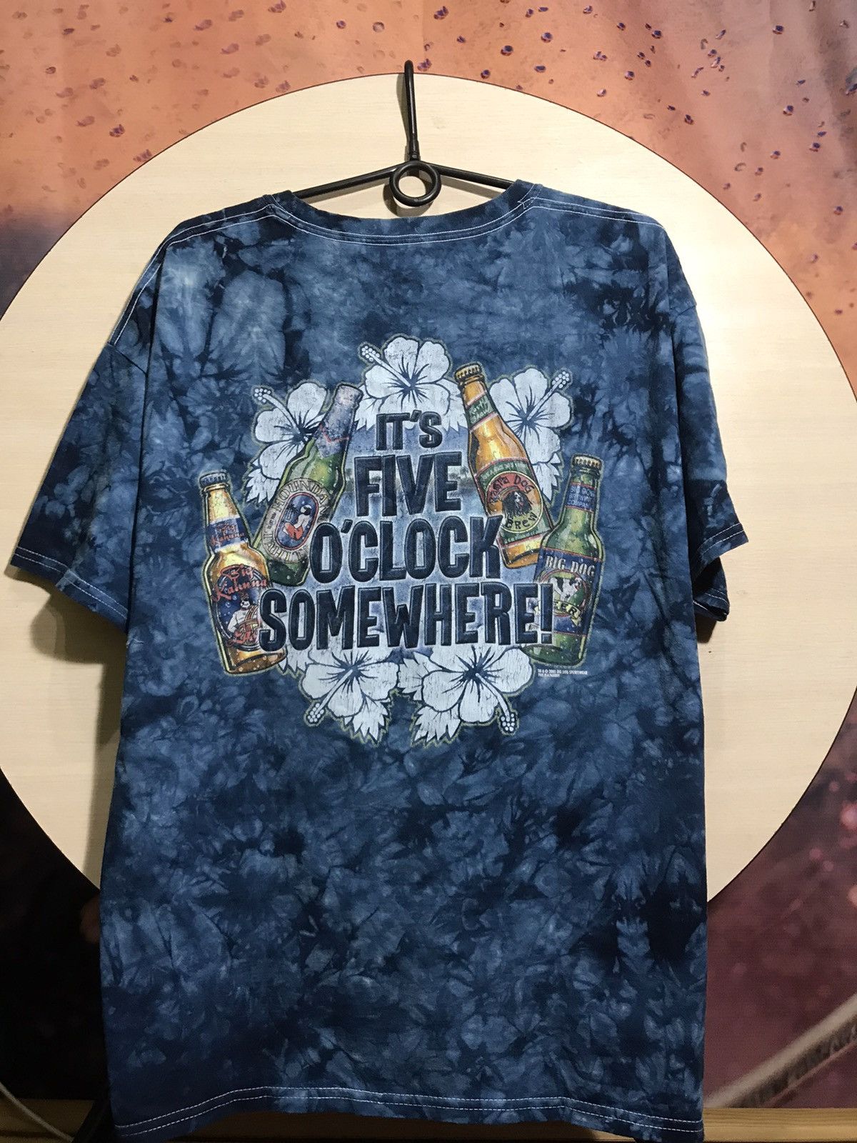 Big Dogs × Vintage Vintage 5 o’clock big dog streetwear tee Size US L / EU 52-54 / 3 - 2 Thumbnail
