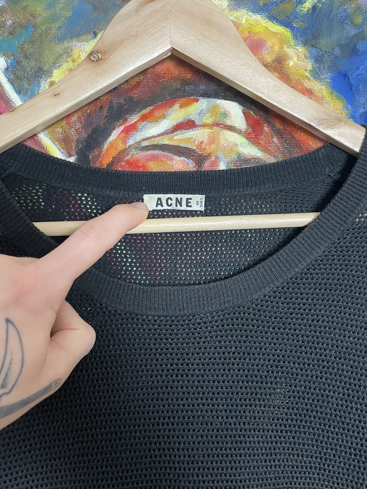 Acne Studios Acne Studios Sellers Light Sweater Rock Vibe Rare Y2k Size US M / EU 48-50 / 2 - 2 Thumbnail