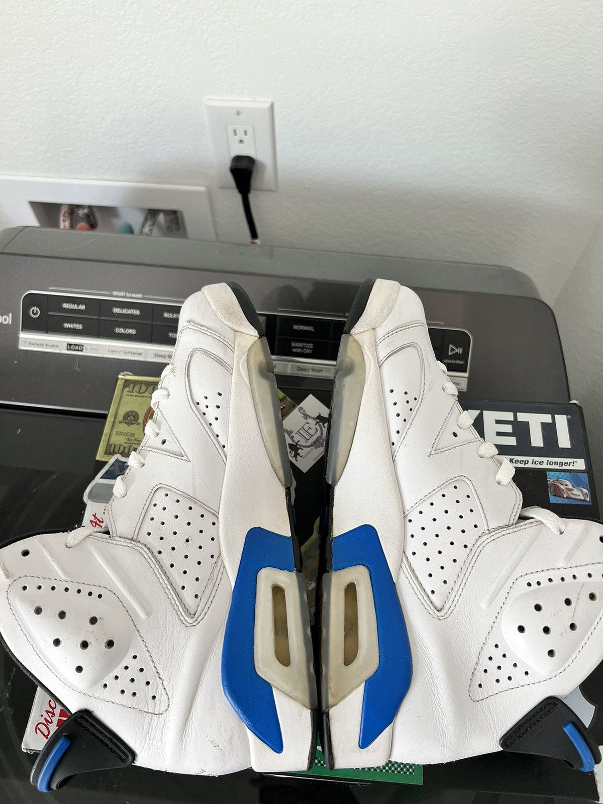 Jordan Brand × Nike Jordan 6 Retro Sport Blue (2014) Size US 9 / EU 42 - 5 Thumbnail