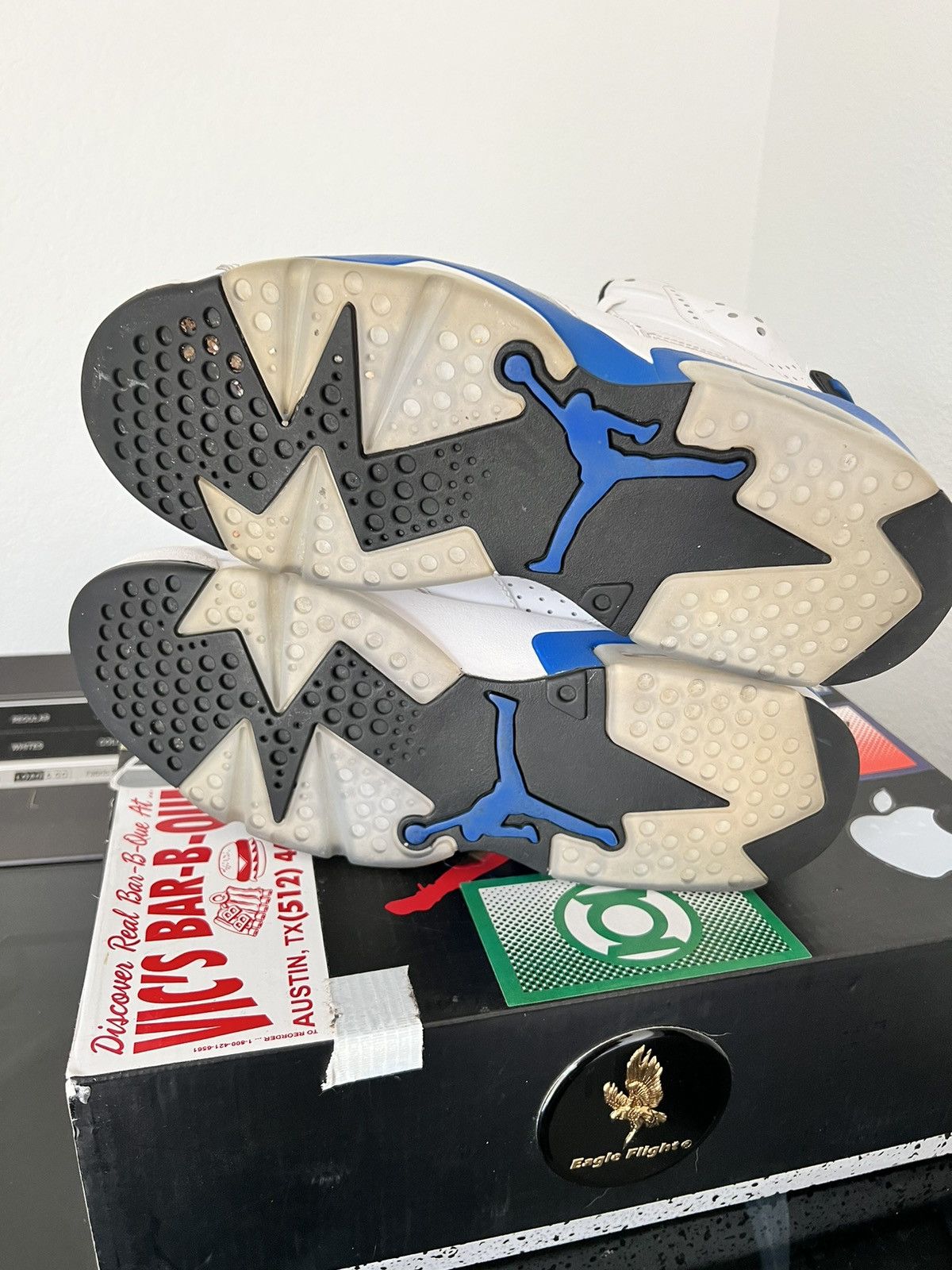 Jordan Brand × Nike Jordan 6 Retro Sport Blue (2014) Size US 9 / EU 42 - 6 Thumbnail