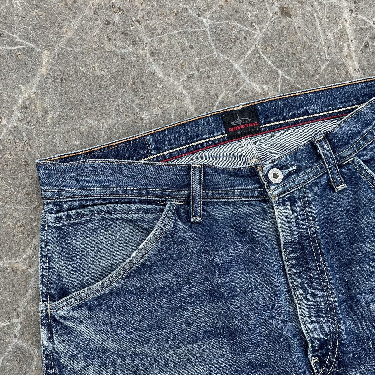 Big Star × Vintage Vintage Big Star Blue Jeans W34xL34 90s Streetwear Pants Size US 34 / EU 50 - 7 Thumbnail
