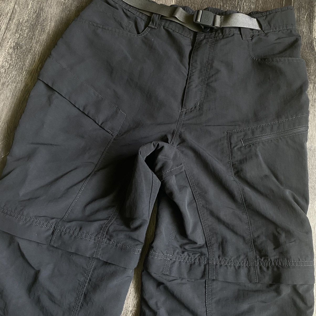 Vintage The North Face Belt Cargo Interchangeable Pants Sz M