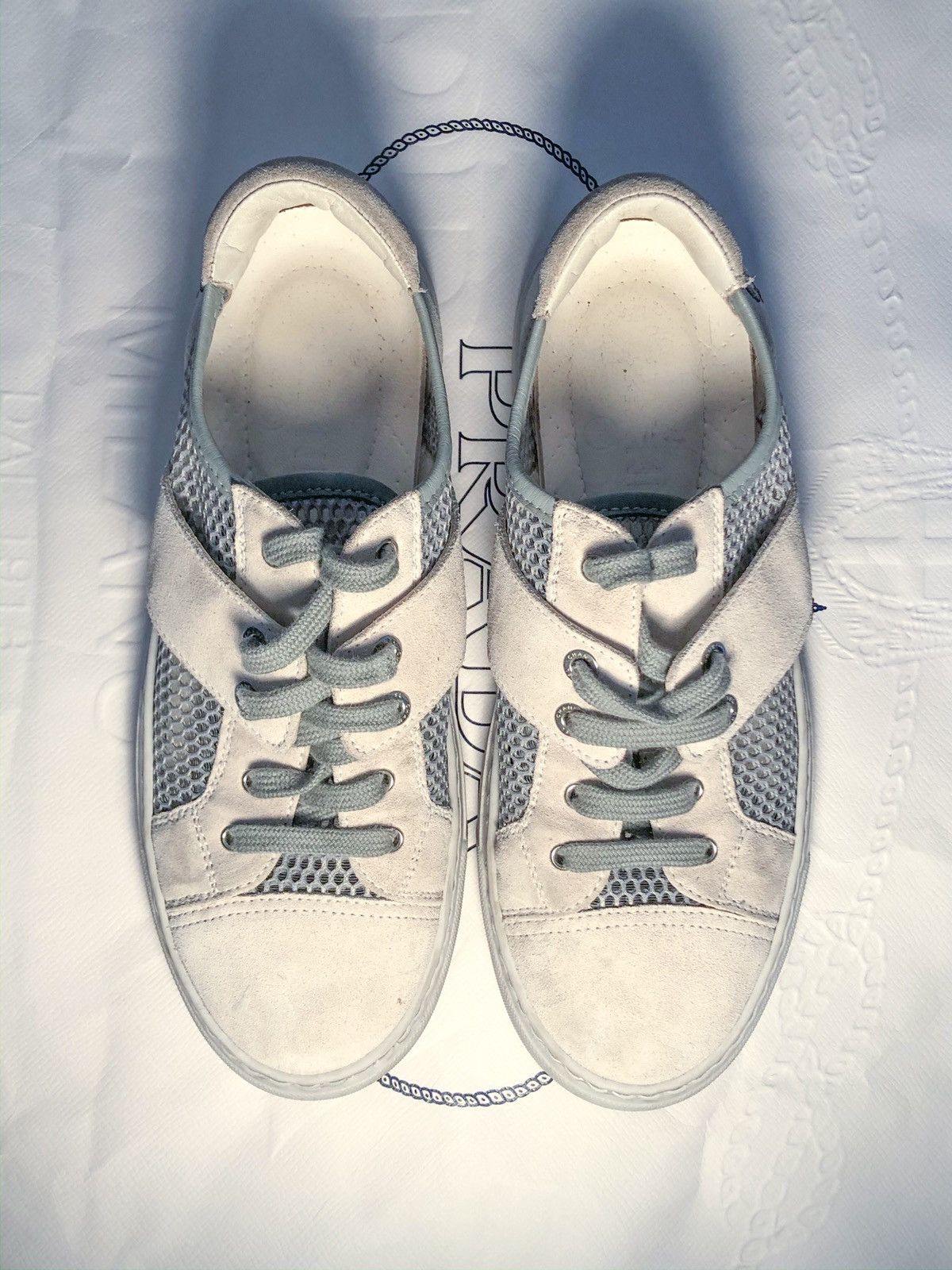 Chanel Chanel Fabric Mesh Suede Calfskin CC Sneakers SIZE 36 Size US 6 / IT 36 - 2 Thumbnail
