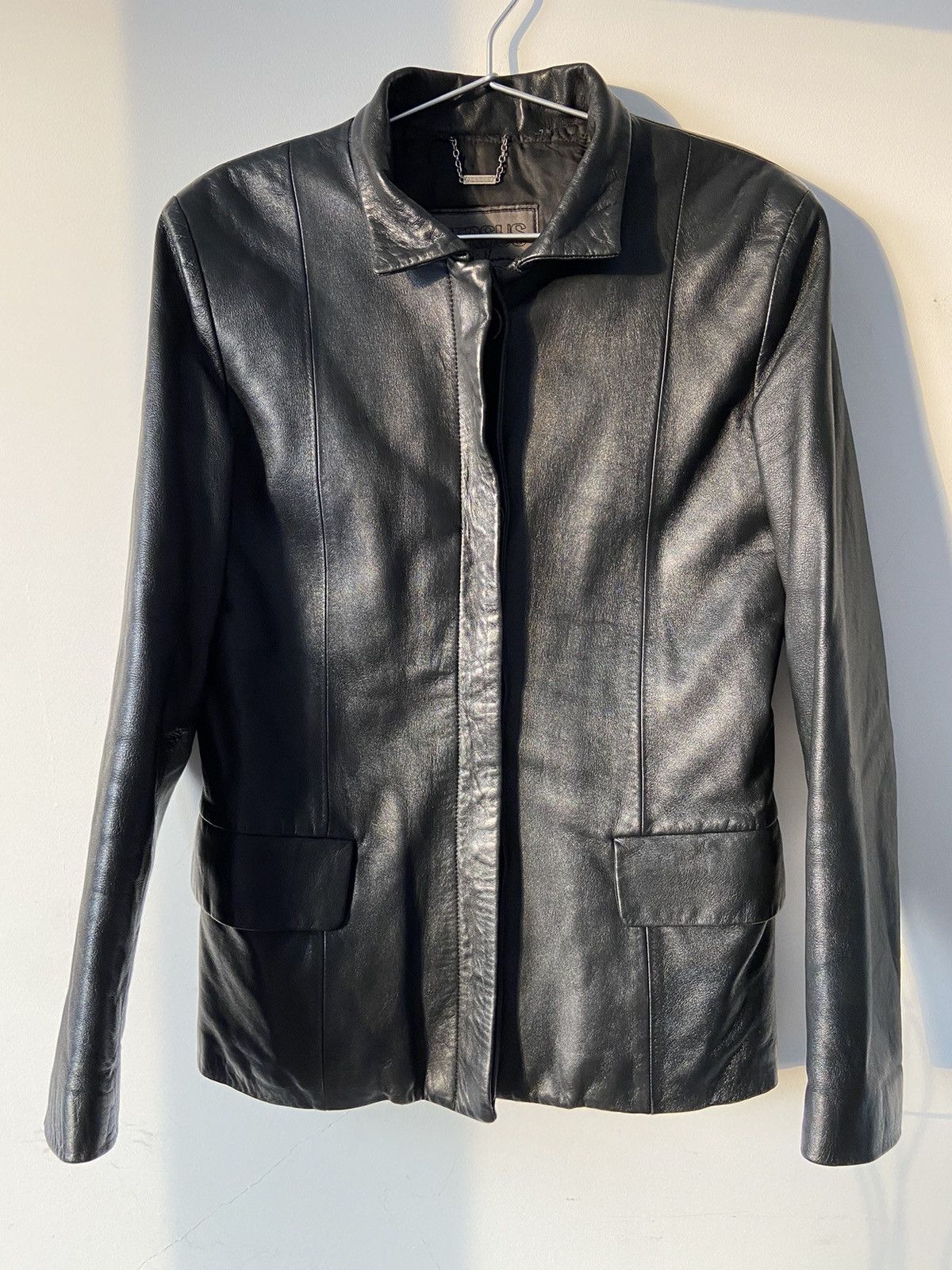 Versace gianni versace vintage leather jacket gothic black Size US XS / EU 42 / 0 - 9 Thumbnail