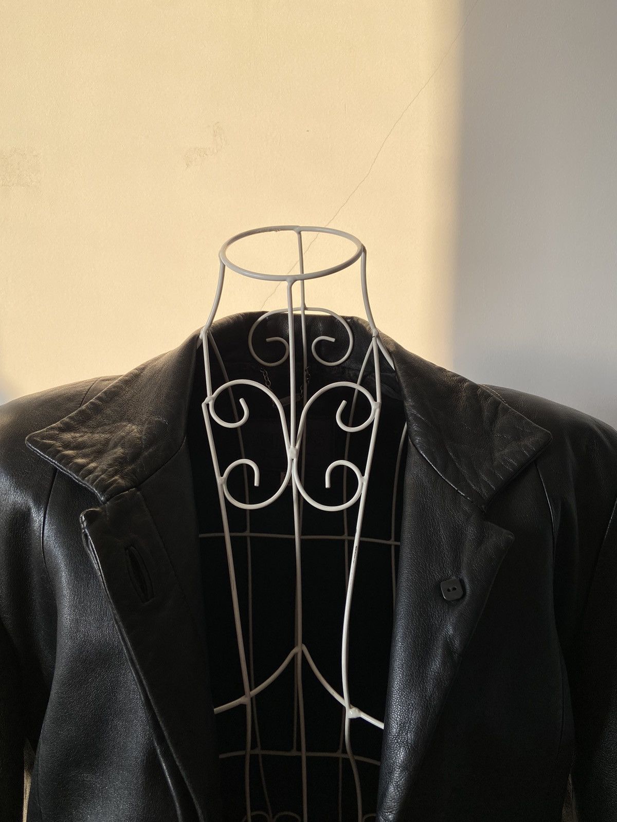 Versace gianni versace vintage leather jacket gothic black Size US XS / EU 42 / 0 - 8 Thumbnail