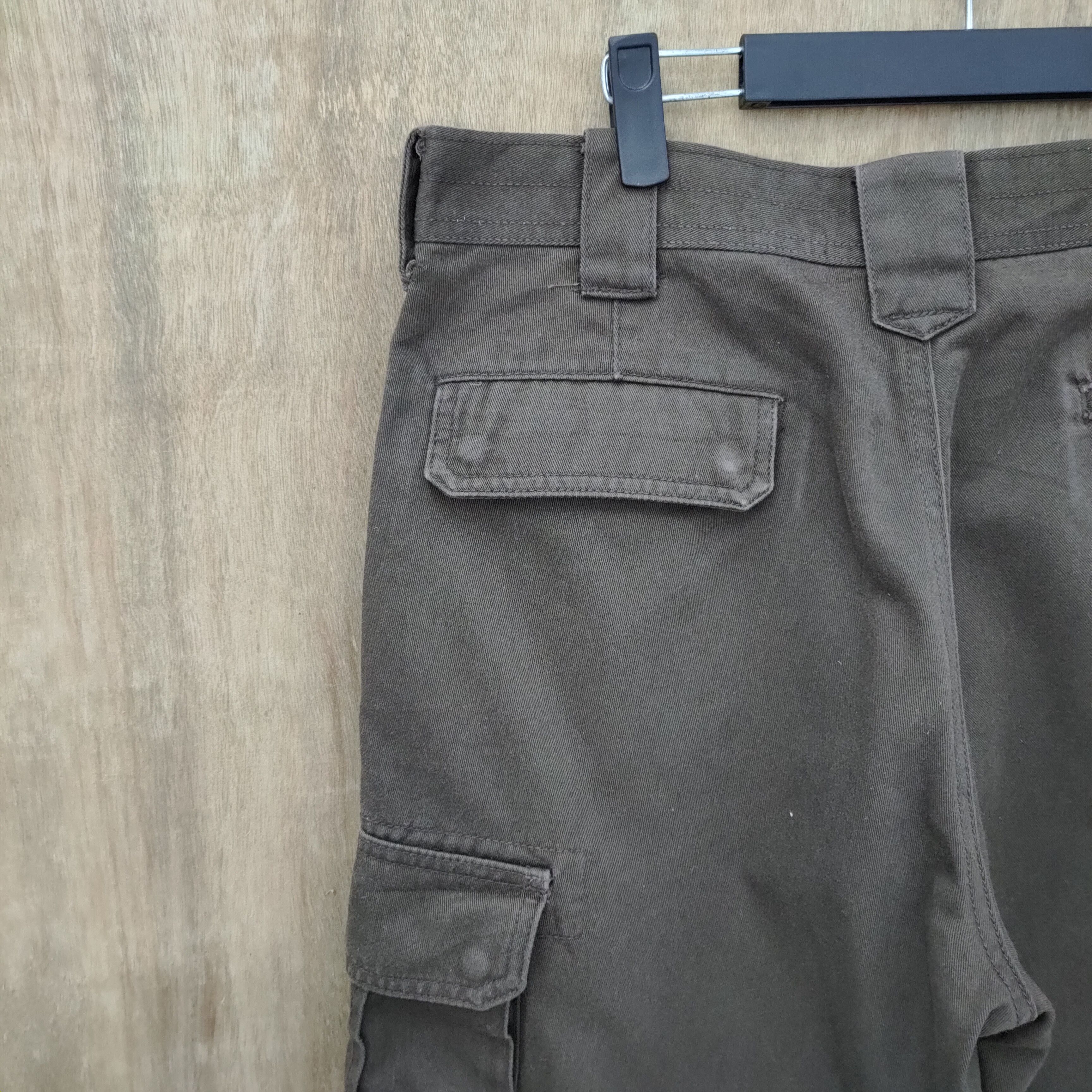 Dickies × Vintage VINTAGE DICKIES BROWN CARGO PANTS Size US 34 / EU 50 - 9 Thumbnail