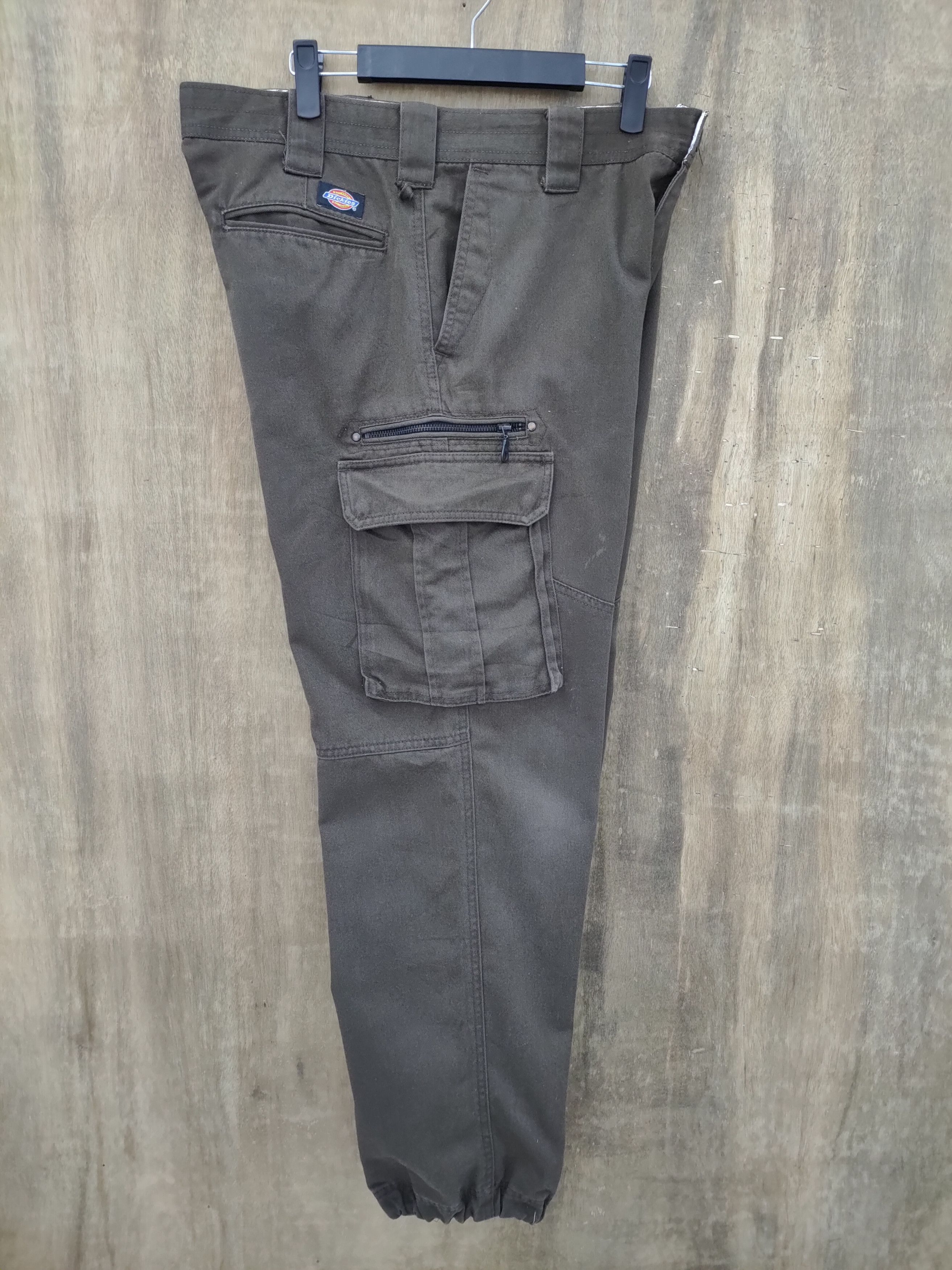 Dickies × Vintage VINTAGE DICKIES BROWN CARGO PANTS Size US 34 / EU 50 - 10 Thumbnail