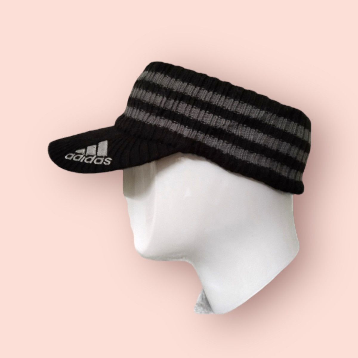 Adidas × Gear for Sports ADIDAS GOLF 3 STRIPES KNITTED SHADES/ HALF CAP/ VISOR HAT Size ONE SIZE - 3 Thumbnail