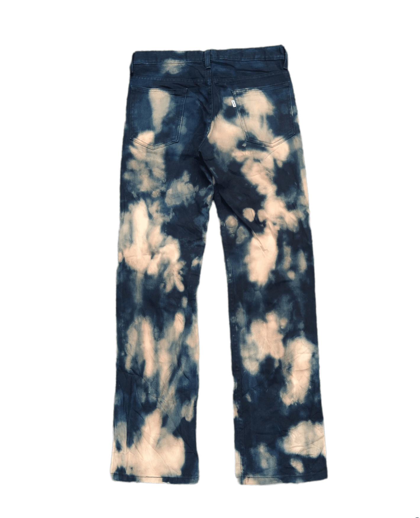 Levi's Vintage Clothing DiSTRESSED BLEACH LEVIS 519 MADE IN JAPAN DENIM PANTS Size US 29 - 2 Thumbnail