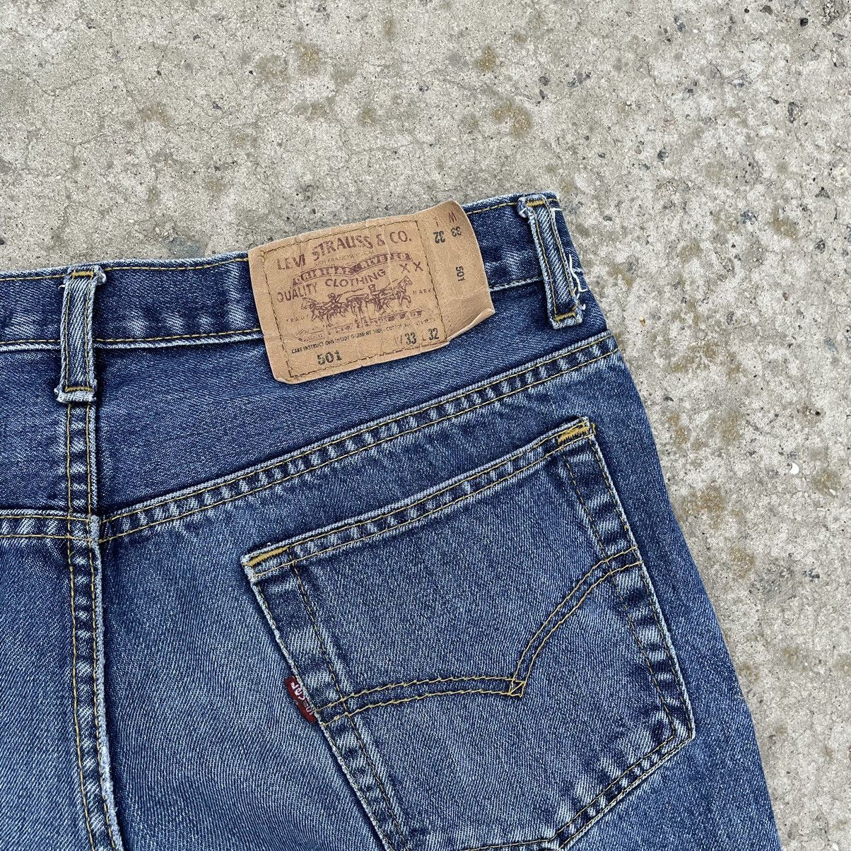 Levi's × Vintage Vintage Levi’s 501 W33xL32 Jeans 90s Pants Trousers Y2K USA Size US 33 - 8 Thumbnail