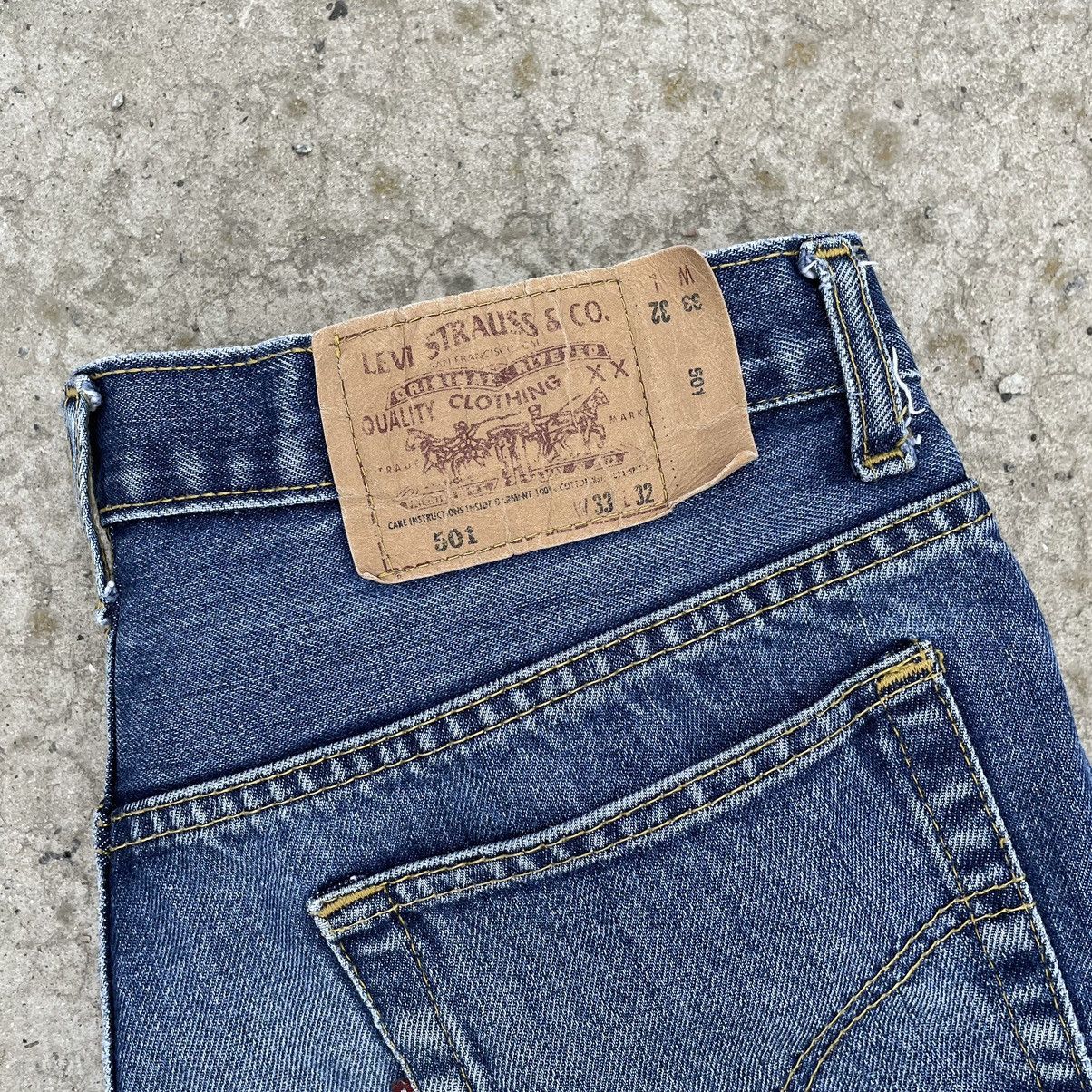 Levi's × Vintage Vintage Levi’s 501 W33xL32 Jeans 90s Pants Trousers Y2K USA Size US 33 - 4 Thumbnail