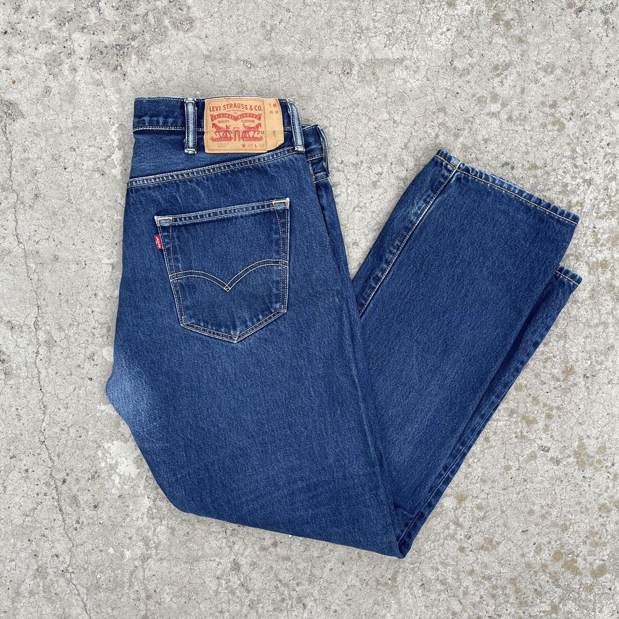 Levi's × Vintage Vintage Levi’s 501 W38xL32 Jeans Pants Trousers Streetwear Size US 38 / EU 54 - 1 Thumbnail