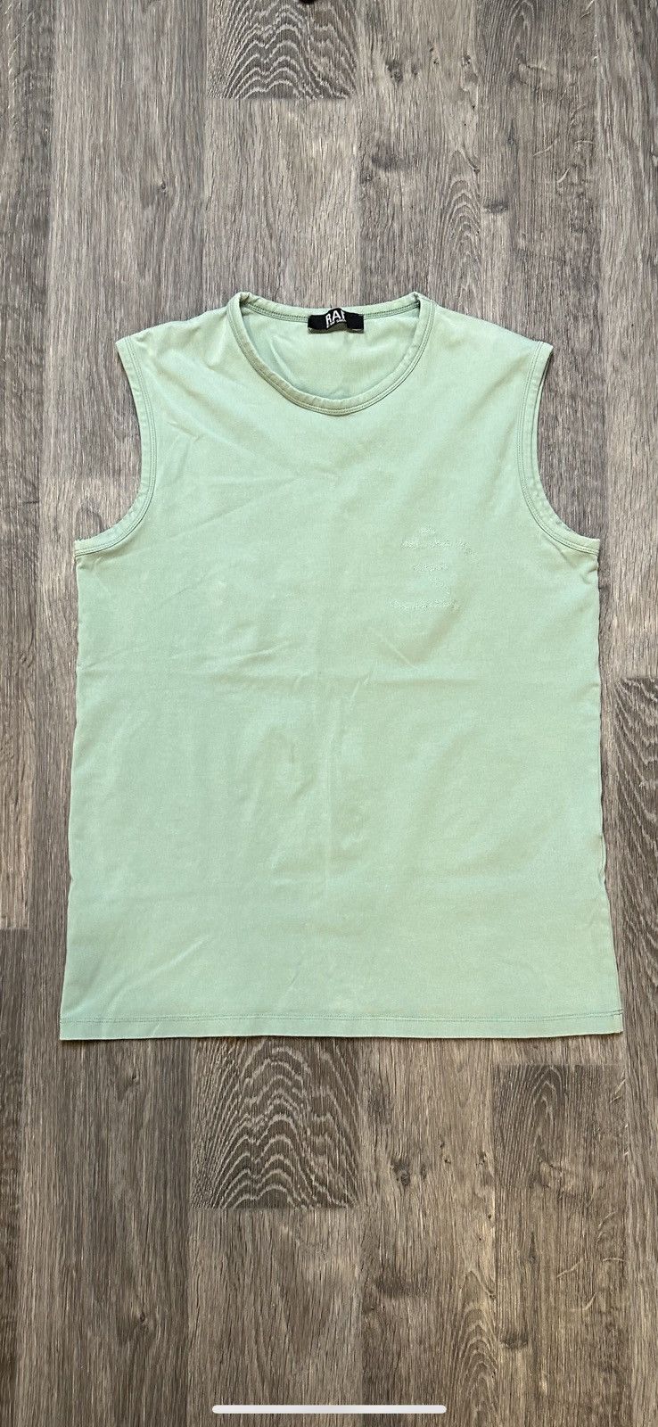 Raf Simons RAF By RAF Simons Life Like Vapor Sleeveless Tee Size US L / EU 52-54 / 3 - 1 Thumbnail