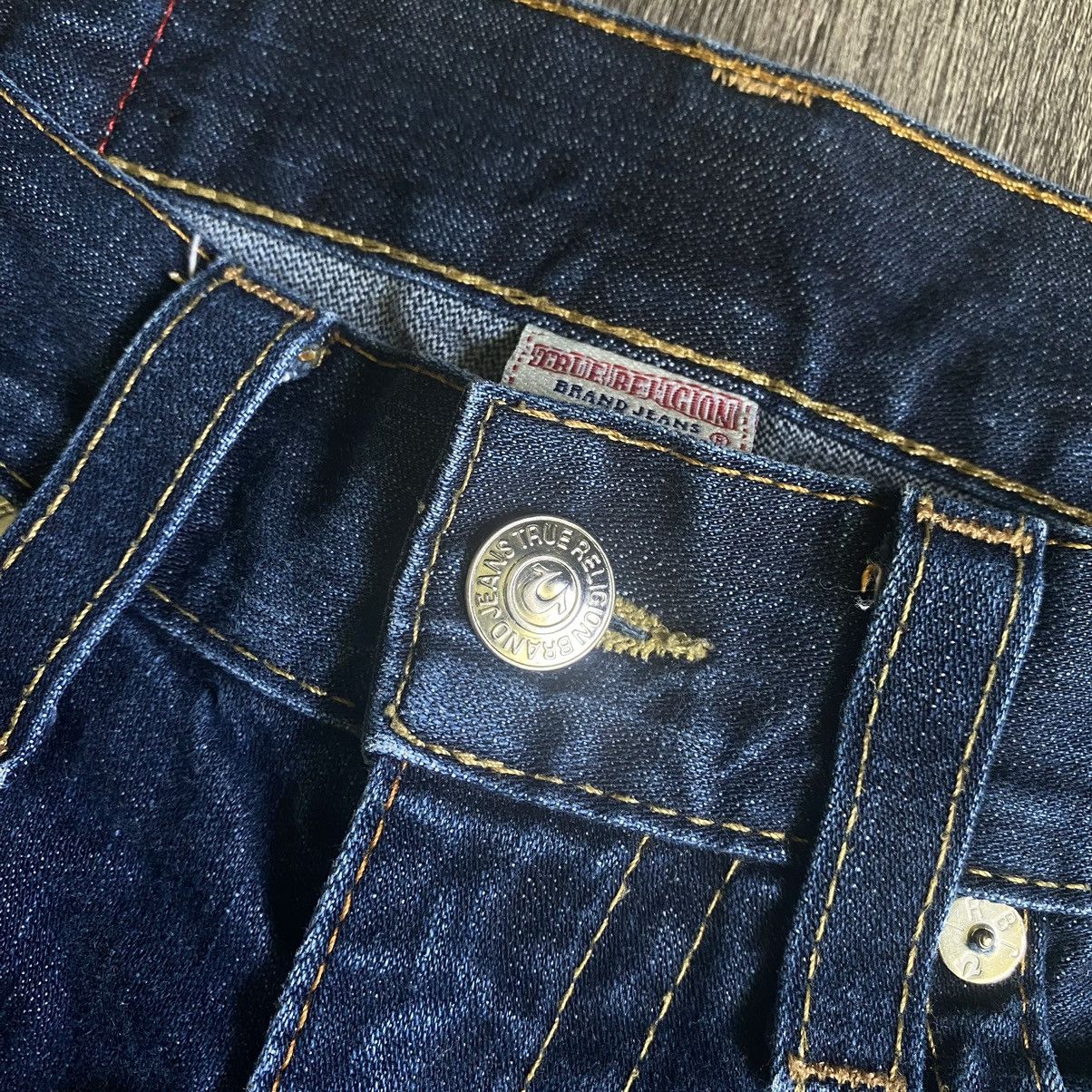 True Religion Vintage Y2K True Religion Ricky Stitch Straight Jeans 32x34 Size US 32 / EU 48 - 9 Thumbnail
