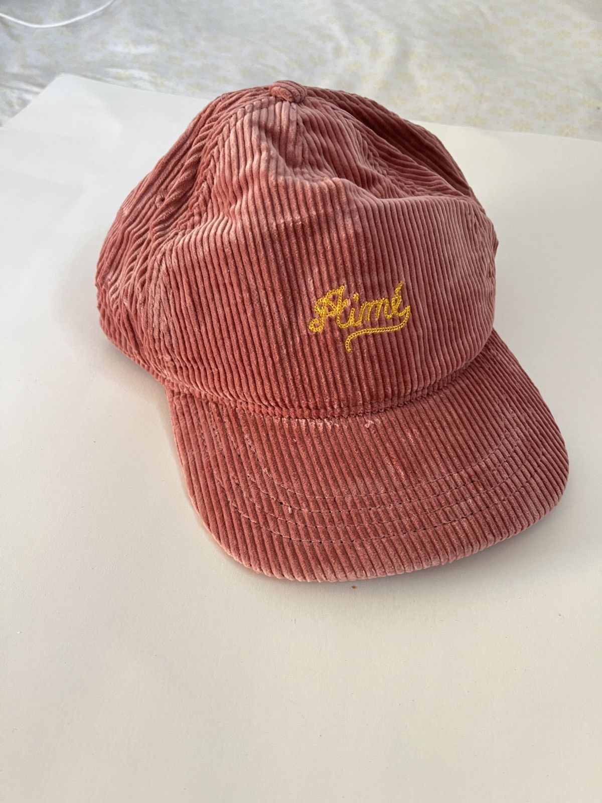 Aimé Leon Dore／CORDUROY／チェーンステッチ／ブラウン Buy Aimé Leon Dore Corduroy Hat 'Tapenade' - FW23AH084 TAPE