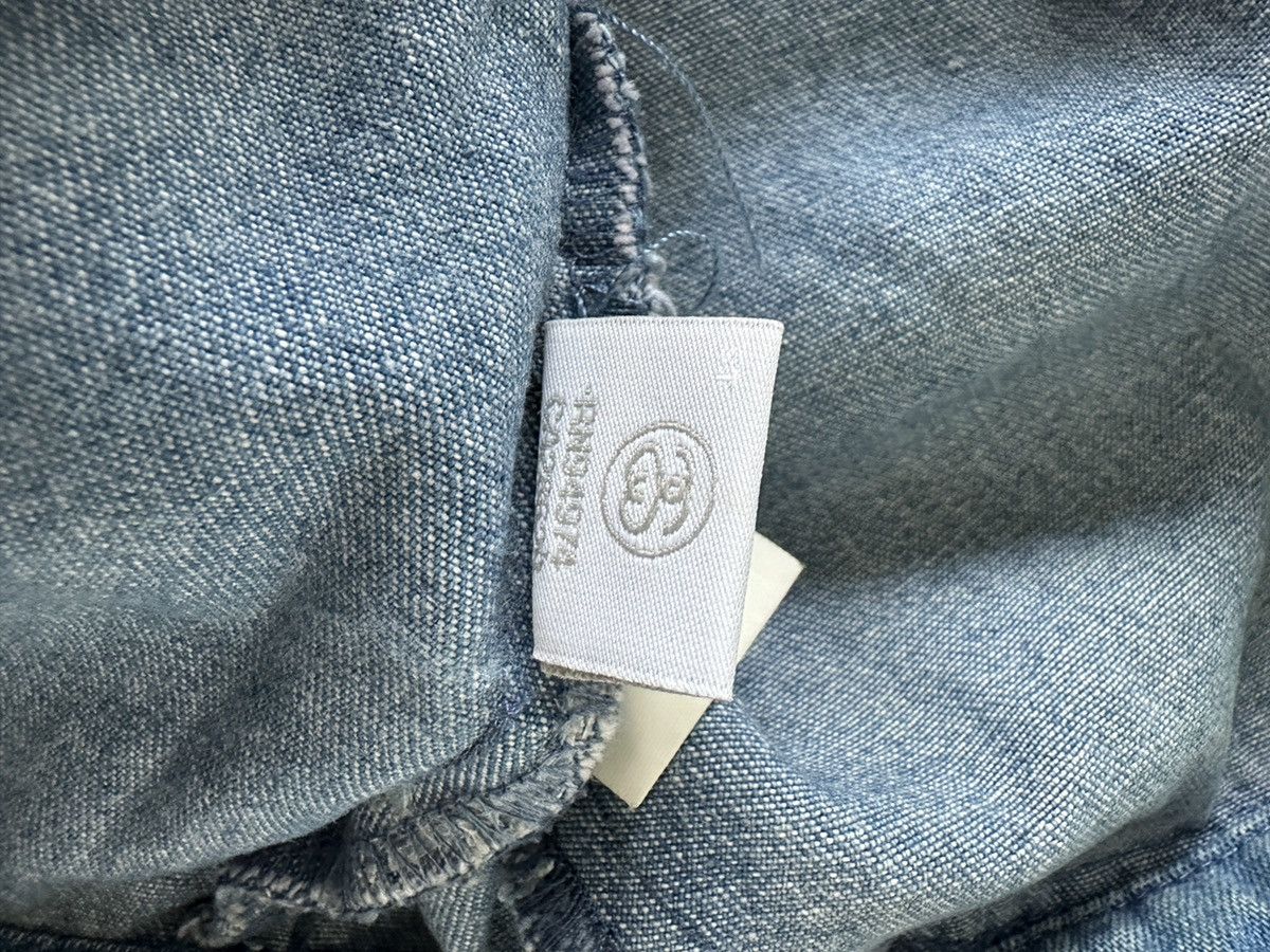 Stussy Stussy hooded denim anorak jacket S/S16 Size US L / EU 52-54 / 3 - 10 Thumbnail