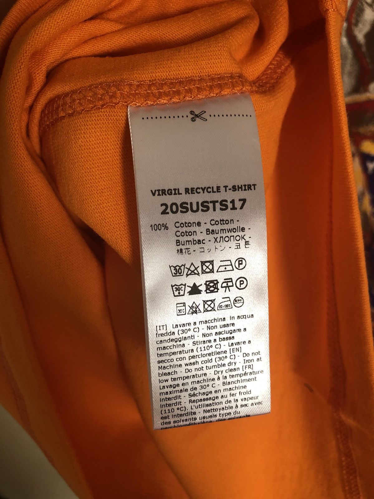 Virgil Abloh United Standard X Virgil Abloh REDUCE REUSE RECYCLE T-shirt Size US L / EU 52-54 / 3 - 5 Thumbnail