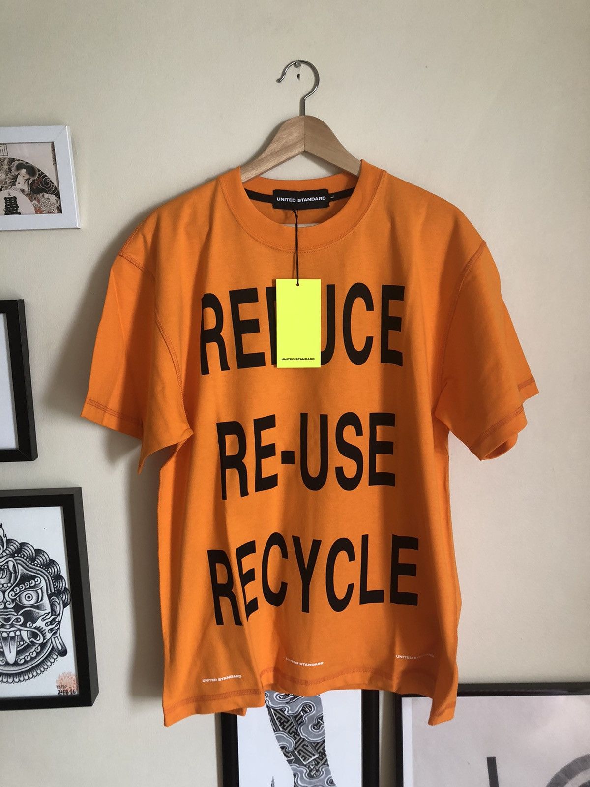 UNITED STANDARD X VIRGIL ABLOH RECYCLE S/S T-SHIRT – PACKER SHOES