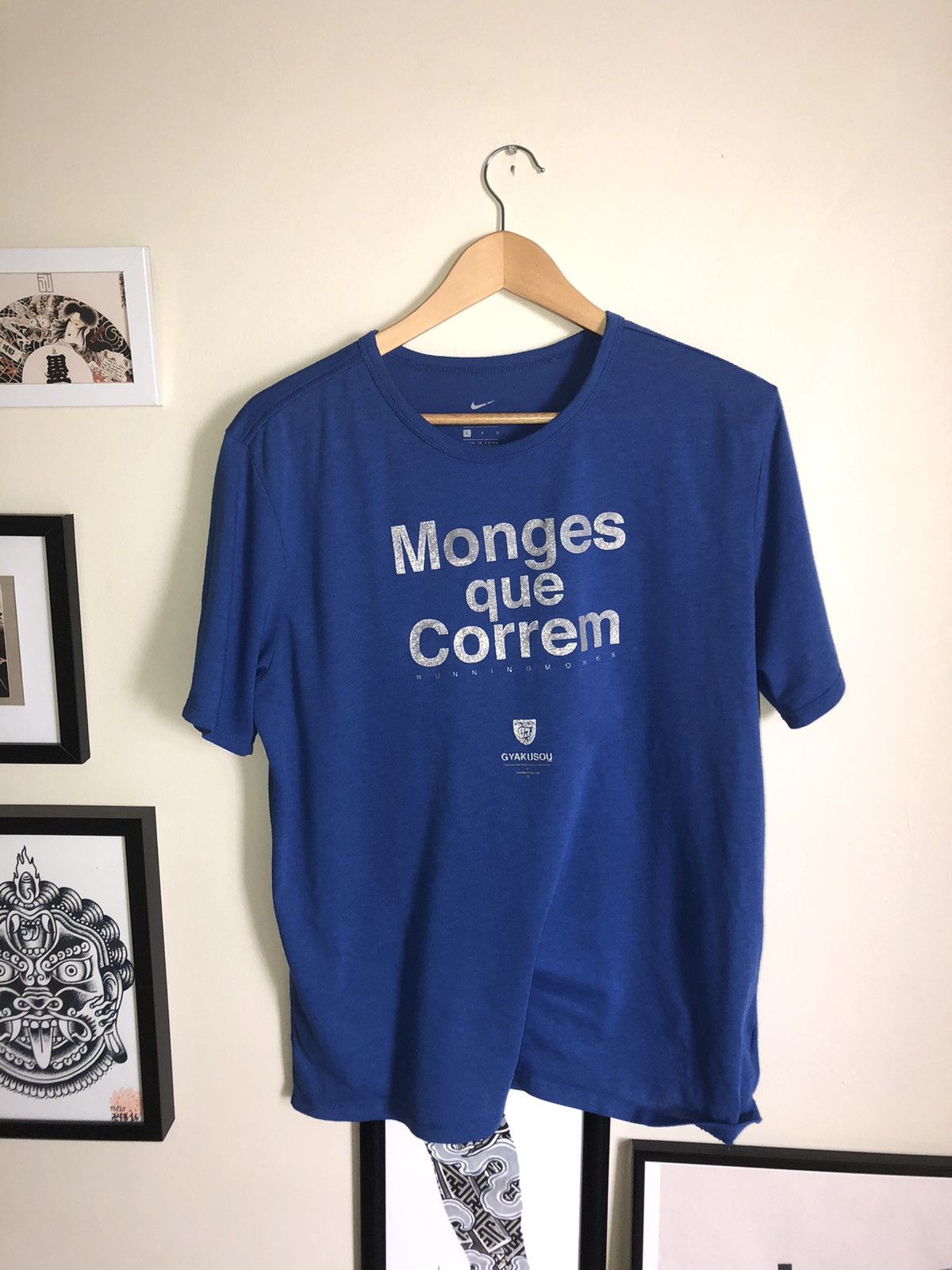 Nike × Undercover Nike X Undercover Gyakusou Running Monks t-shirt reflective Size US L / EU 52-54 / 3 - 2 Thumbnail