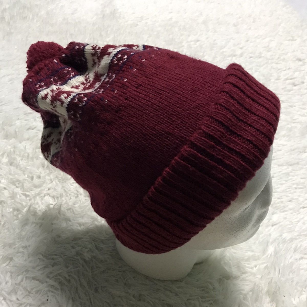 Japanese Brand Navajo design beanie hat snow cap made in Japan Size ONE SIZE - 10 Thumbnail