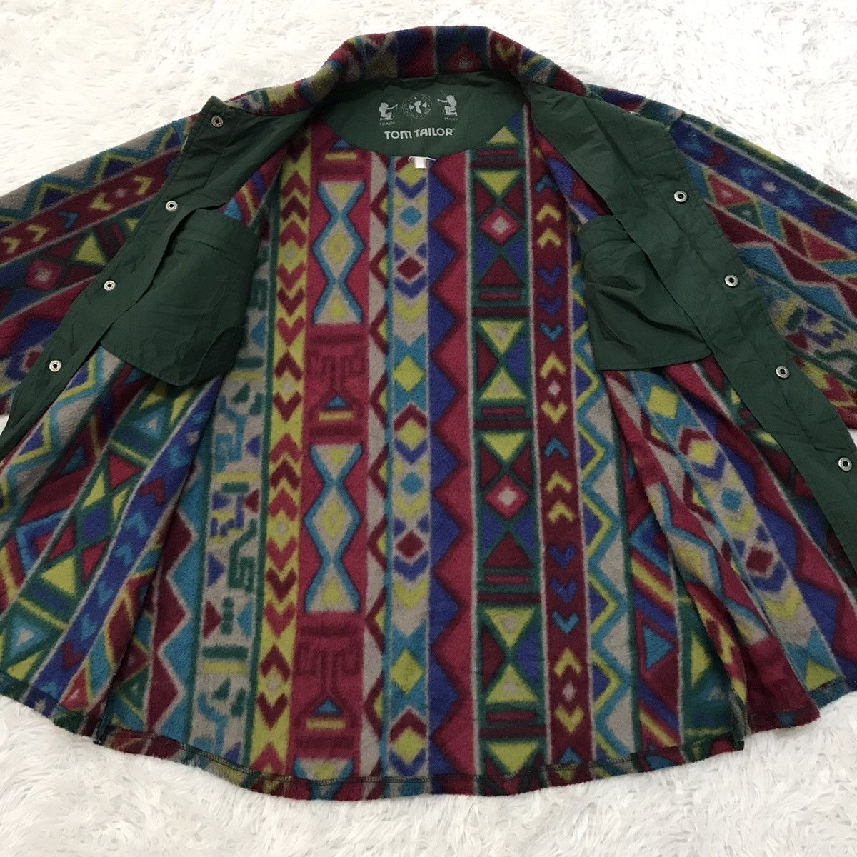 Japanese Brand Rare design Tom tailor jacket Size US L / EU 52-54 / 3 - 14 Thumbnail