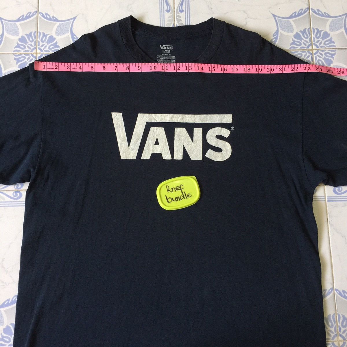 Other × Vans Vans Big Logo Tshirt Size US XL / EU 56 / 4 - 8 Thumbnail