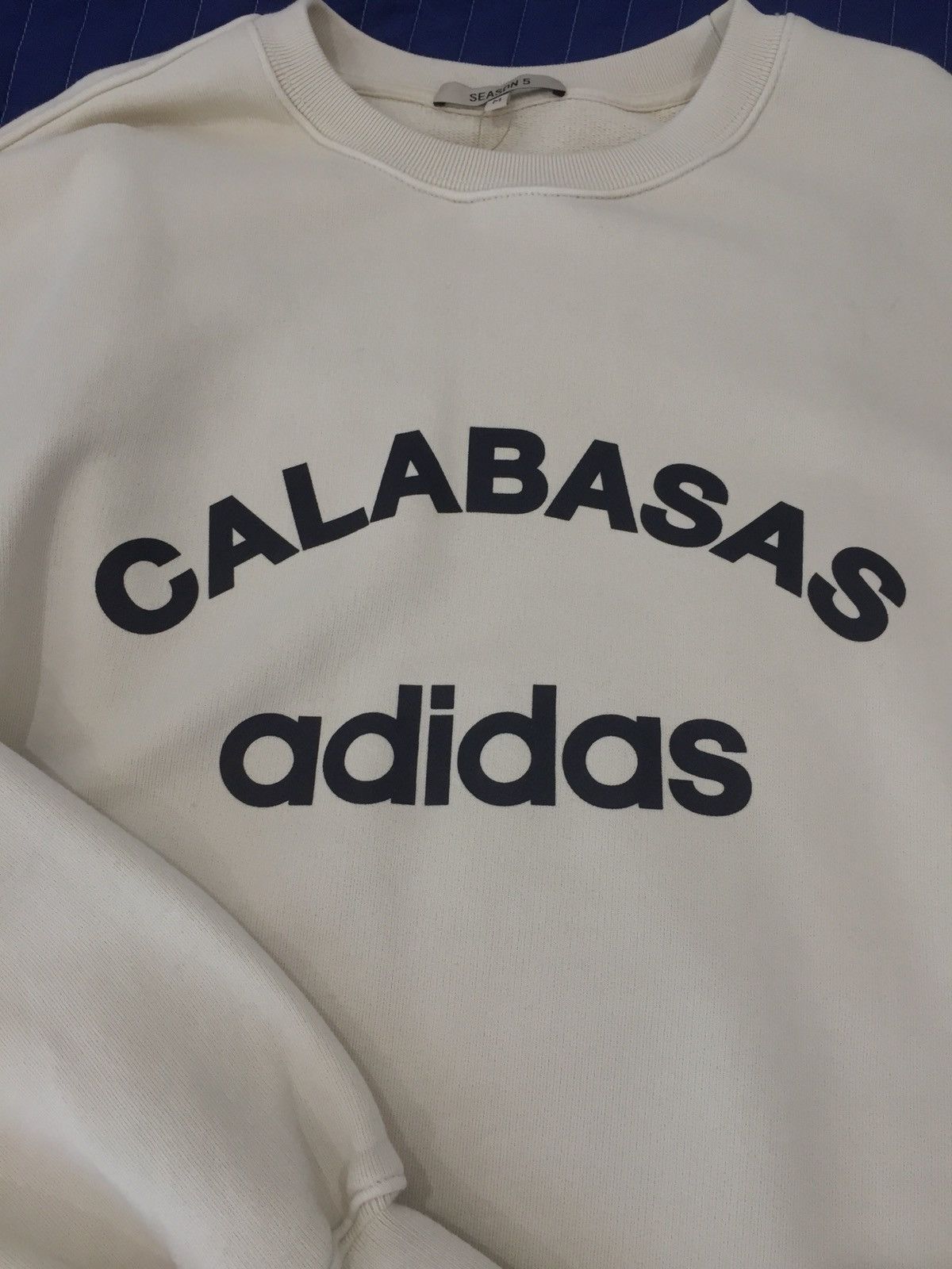 Adidas Yeezy Season YEEZY SEASON 5 X Adidas Calabasas Cream Crewneck UNDER RETAIL Grailed