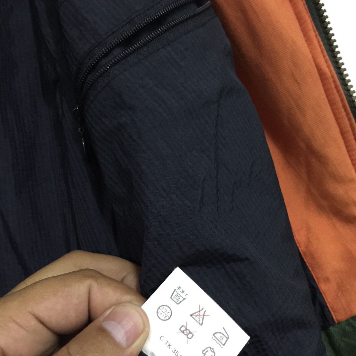 Japanese Brand ‼️Rare‼️ Jacket hooded cap military colour made in Japan Size US L / EU 52-54 / 3 - 13 Thumbnail