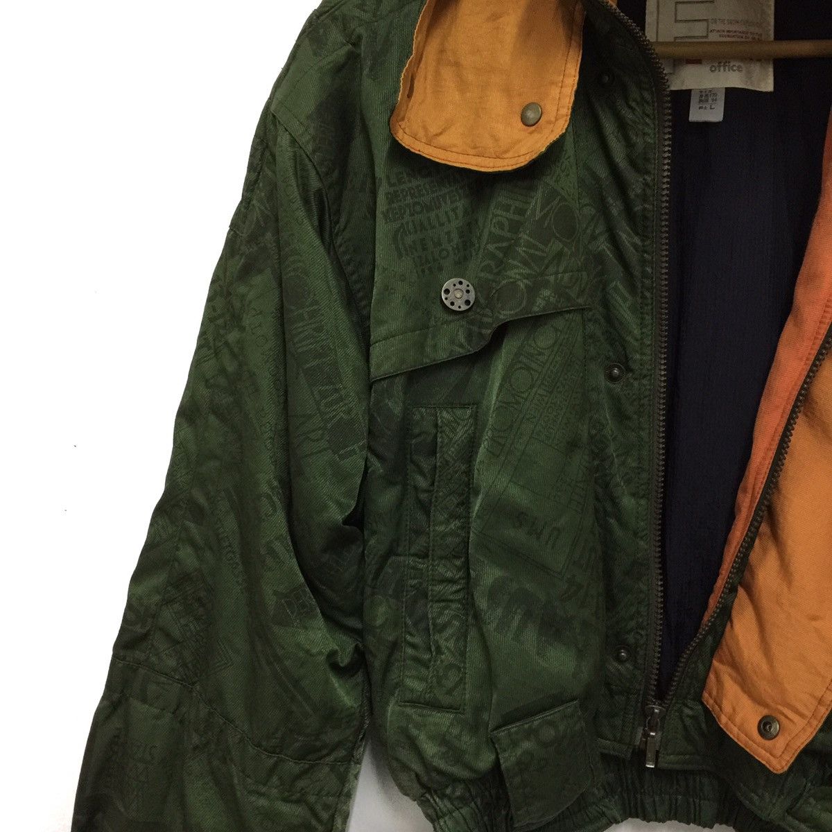 Japanese Brand ‼️Rare‼️ Jacket hooded cap military colour made in Japan Size US L / EU 52-54 / 3 - 10 Thumbnail