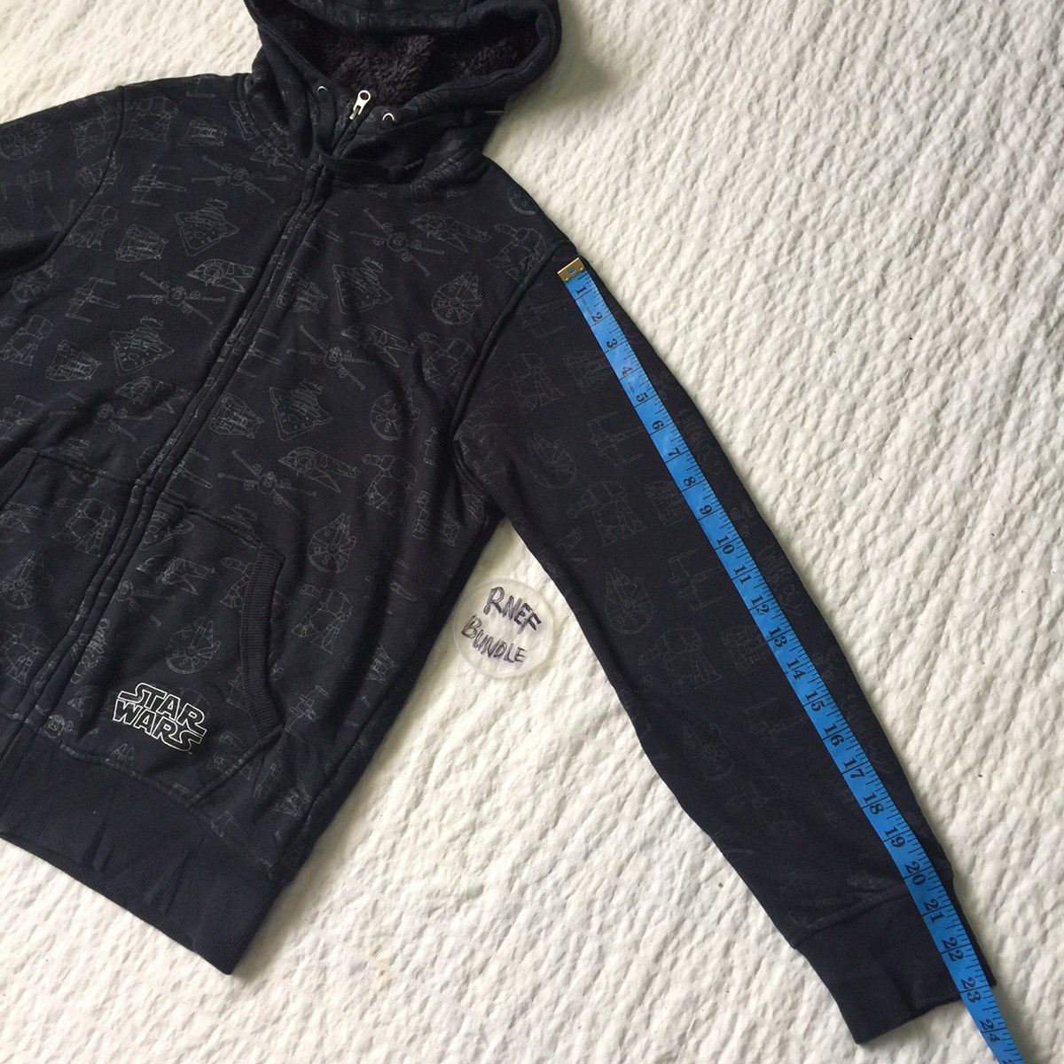 Star Wars Uniqlo X Star Wars Print Full Zip Up Hooded Fleece Inside Size US M / EU 48-50 / 2 - 22 Thumbnail