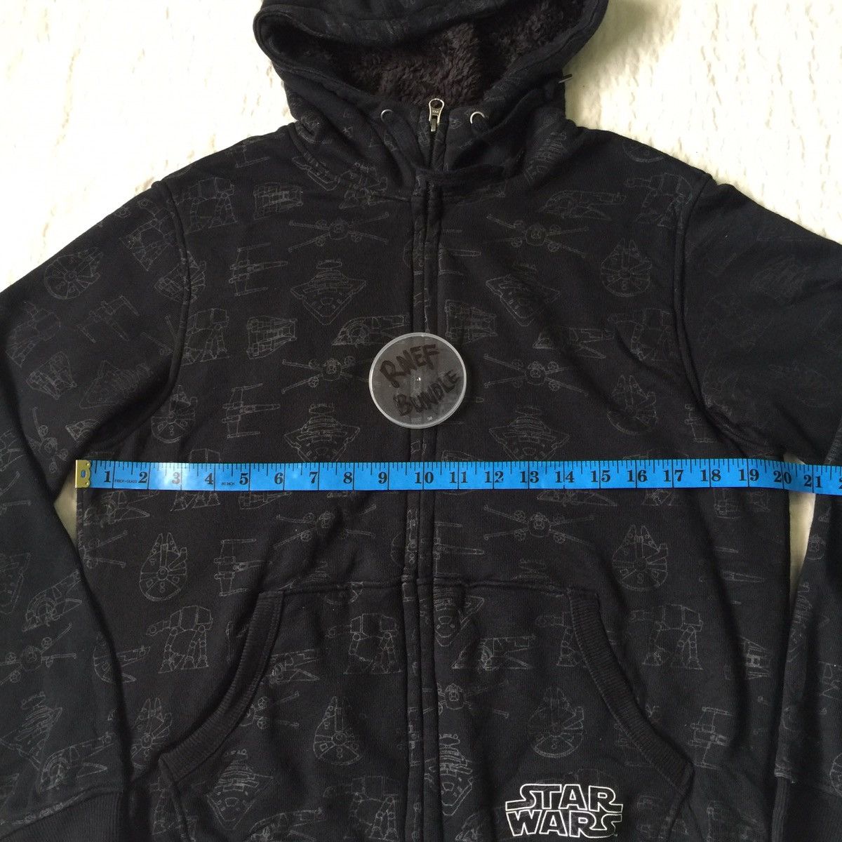 Star Wars Uniqlo X Star Wars Print Full Zip Up Hooded Fleece Inside Size US M / EU 48-50 / 2 - 19 Thumbnail