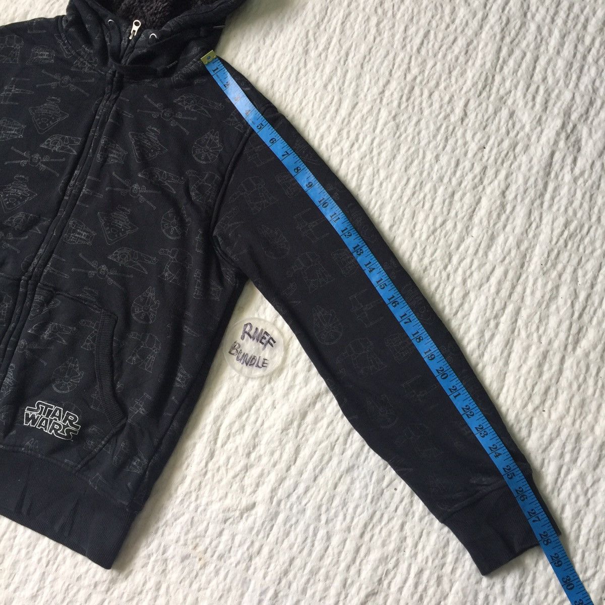Star Wars Uniqlo X Star Wars Print Full Zip Up Hooded Fleece Inside Size US M / EU 48-50 / 2 - 21 Thumbnail