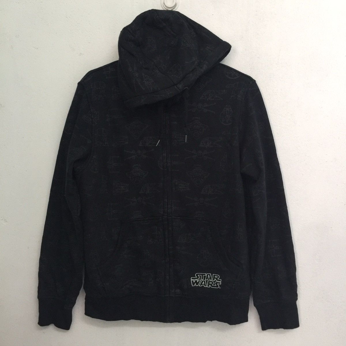 Star Wars Uniqlo X Star Wars Print Full Zip Up Hooded Fleece Inside Size US M / EU 48-50 / 2 - 2 Thumbnail