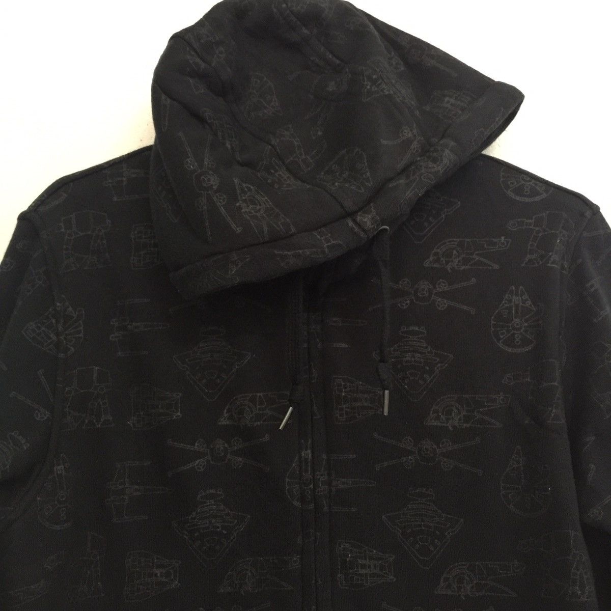 Star Wars Uniqlo X Star Wars Print Full Zip Up Hooded Fleece Inside Size US M / EU 48-50 / 2 - 3 Thumbnail