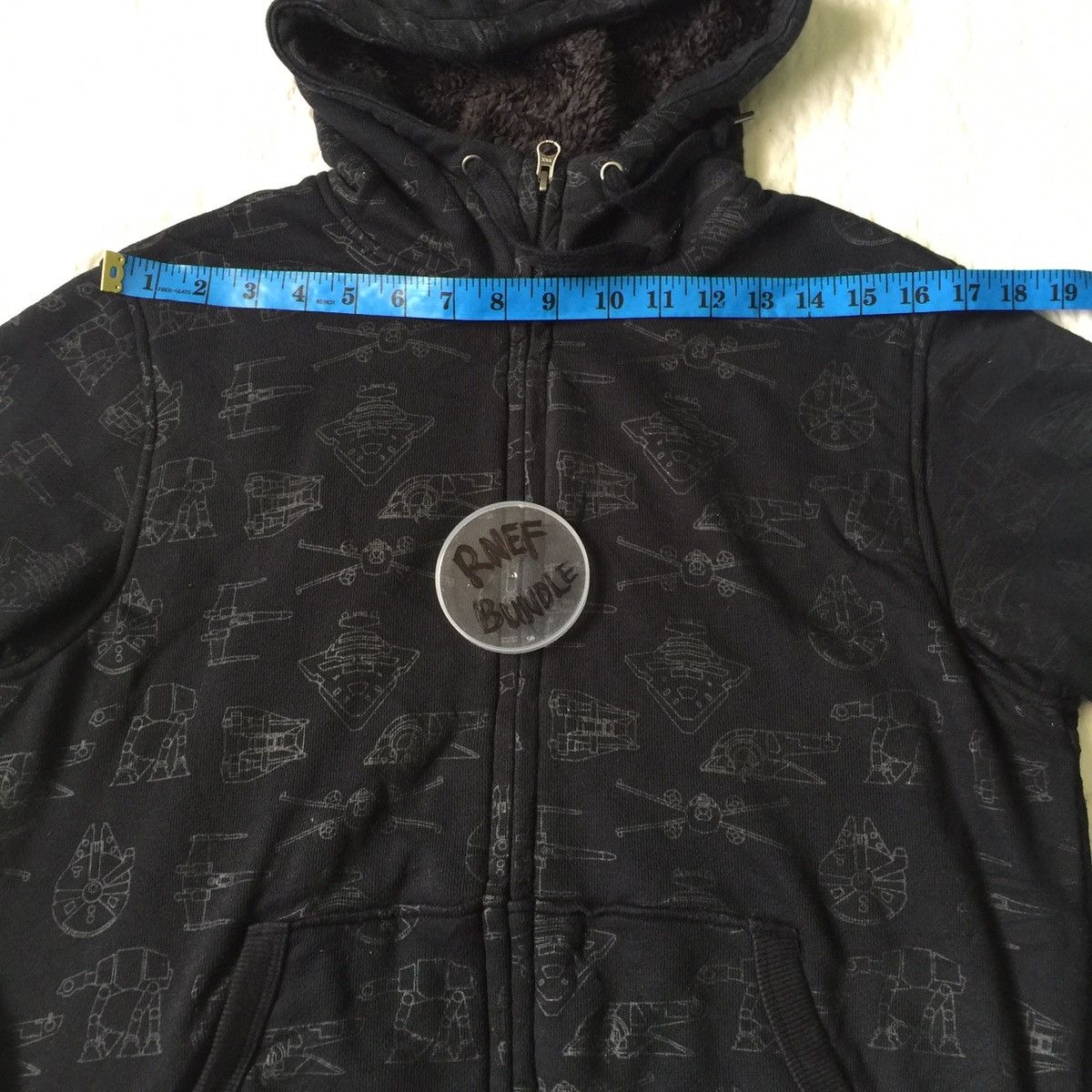 Star Wars Uniqlo X Star Wars Print Full Zip Up Hooded Fleece Inside Size US M / EU 48-50 / 2 - 18 Thumbnail