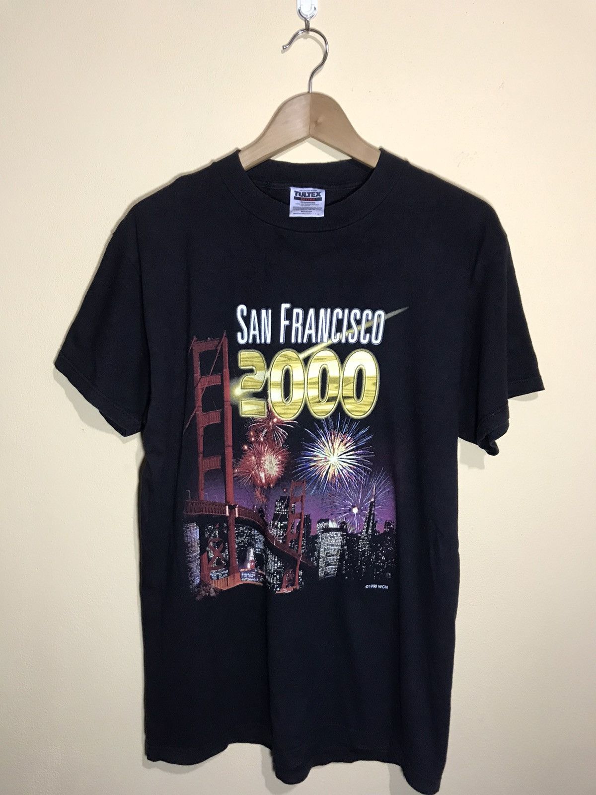 Vintage 1998 San Francisco Firework View