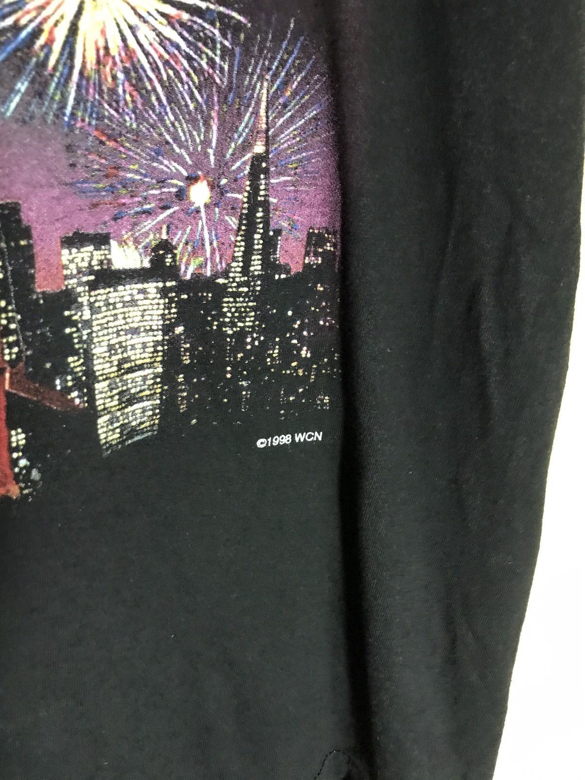 Vintage 1998 San Francisco Firework View