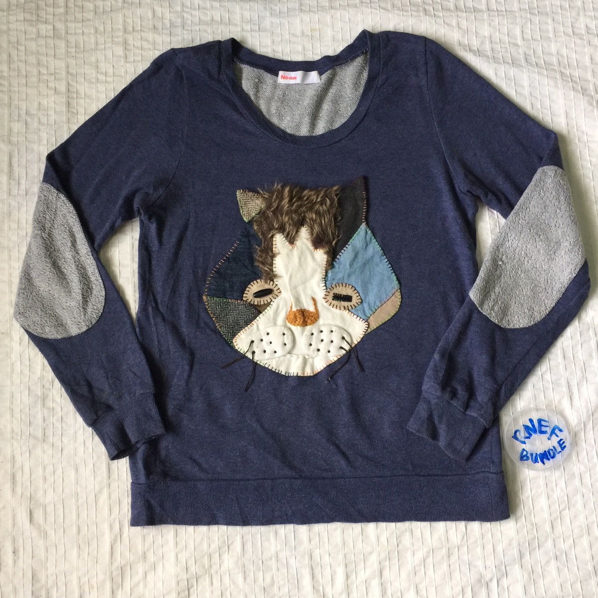 Japanese Brand Ne Net By Issey Miyake Nice Design Sweatshirt Size S / US 4 / IT 40 - 1 Thumbnail