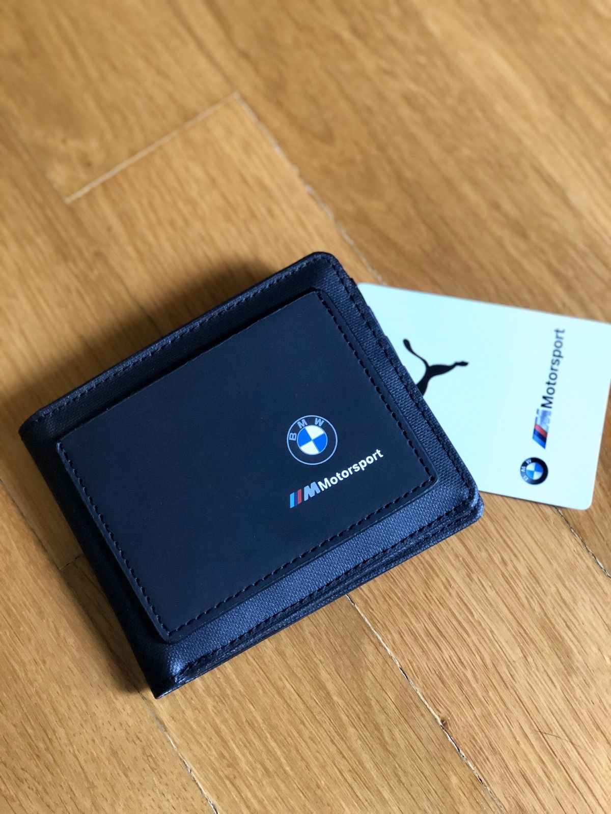 image of Bmw M3 M5 Motorsport Racing Wallet in Black, Men's