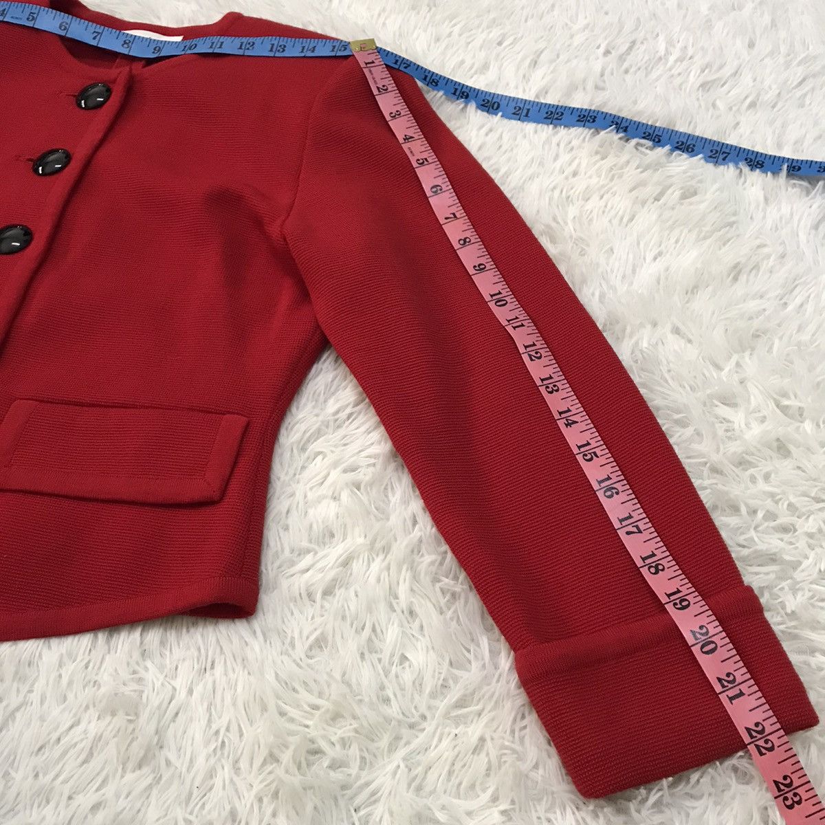 Yves Saint Laurent Vintage YSL Yves Saint Lauren wool jacjet Size S / US 4 / IT 40 - 19 Thumbnail