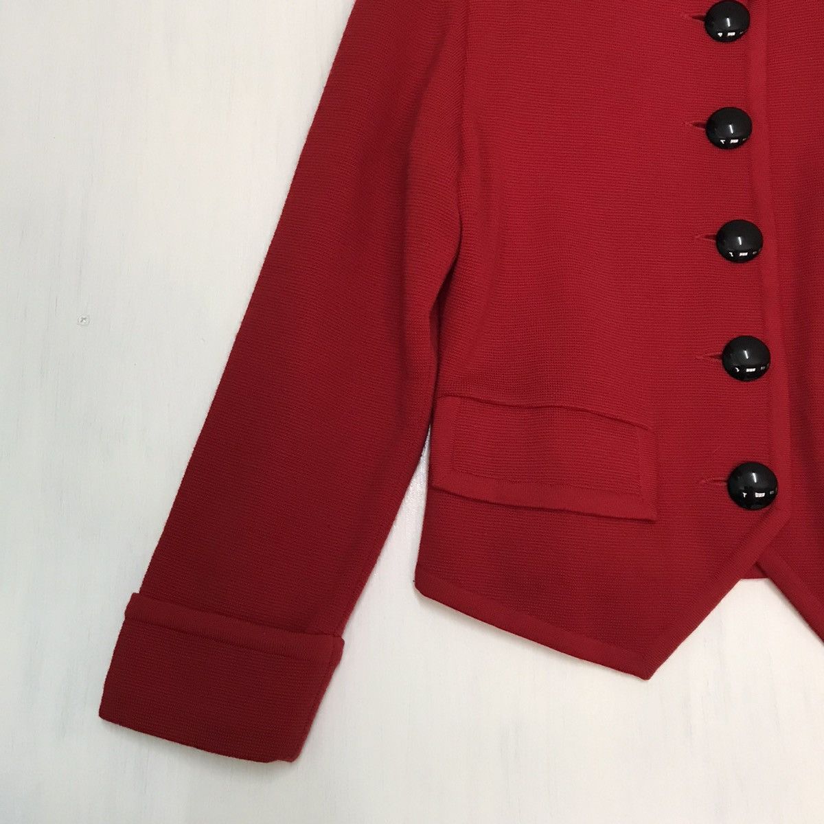 Yves Saint Laurent Vintage YSL Yves Saint Lauren wool jacjet Size S / US 4 / IT 40 - 3 Thumbnail