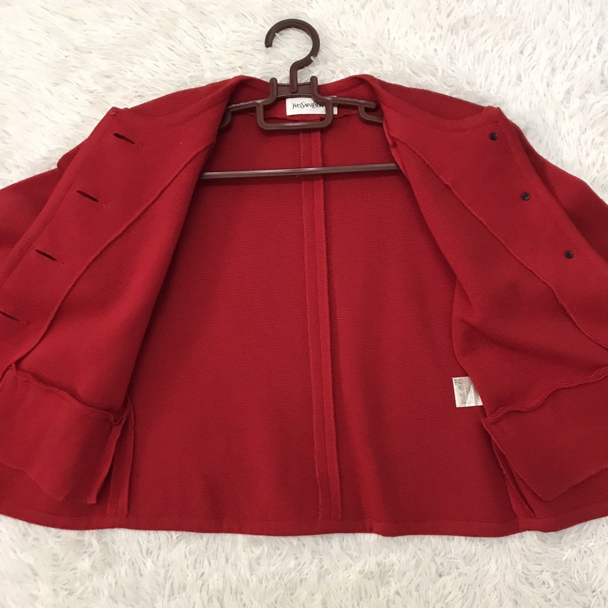 Yves Saint Laurent Vintage YSL Yves Saint Lauren wool jacjet Size S / US 4 / IT 40 - 13 Thumbnail