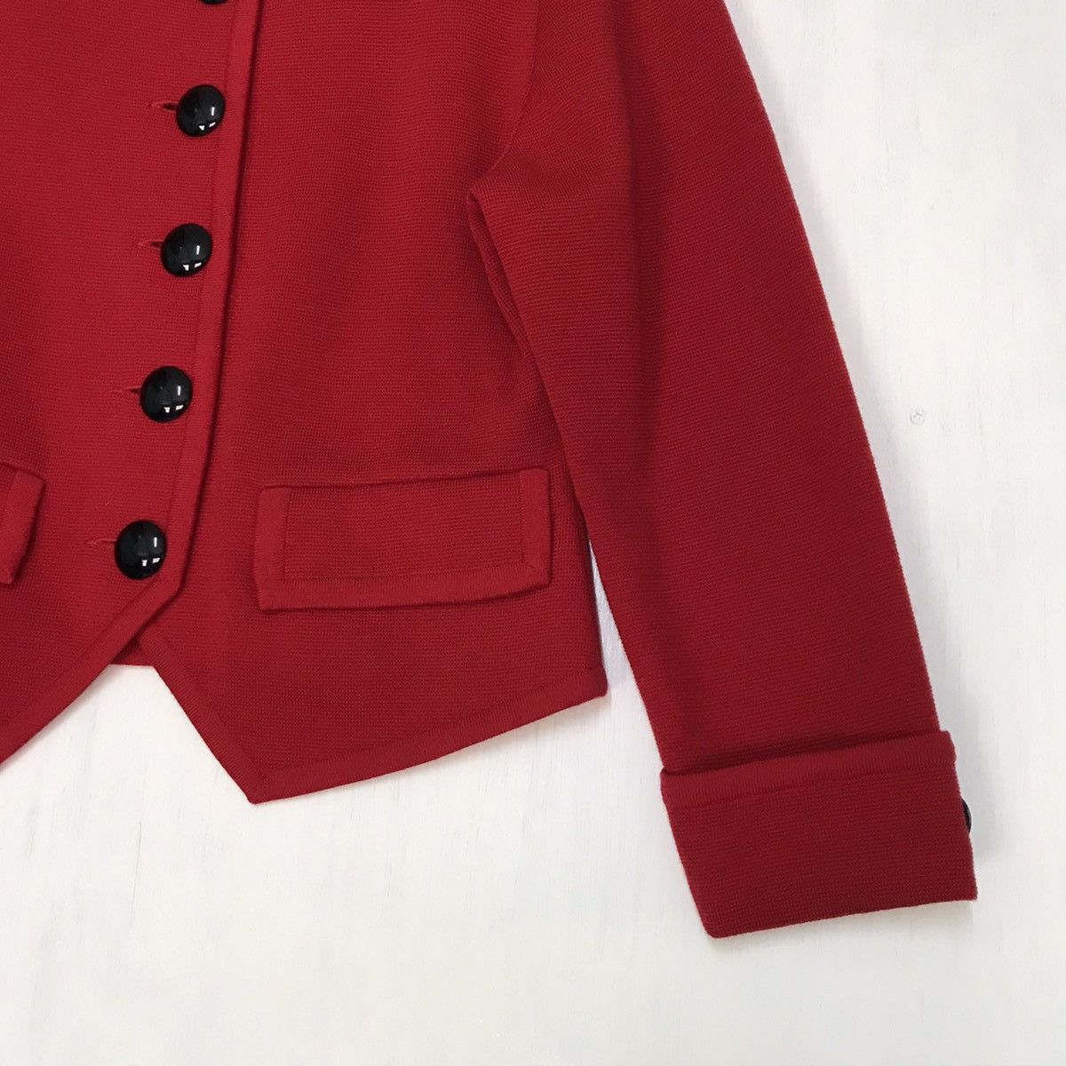 Yves Saint Laurent Vintage YSL Yves Saint Lauren wool jacjet Size S / US 4 / IT 40 - 4 Thumbnail