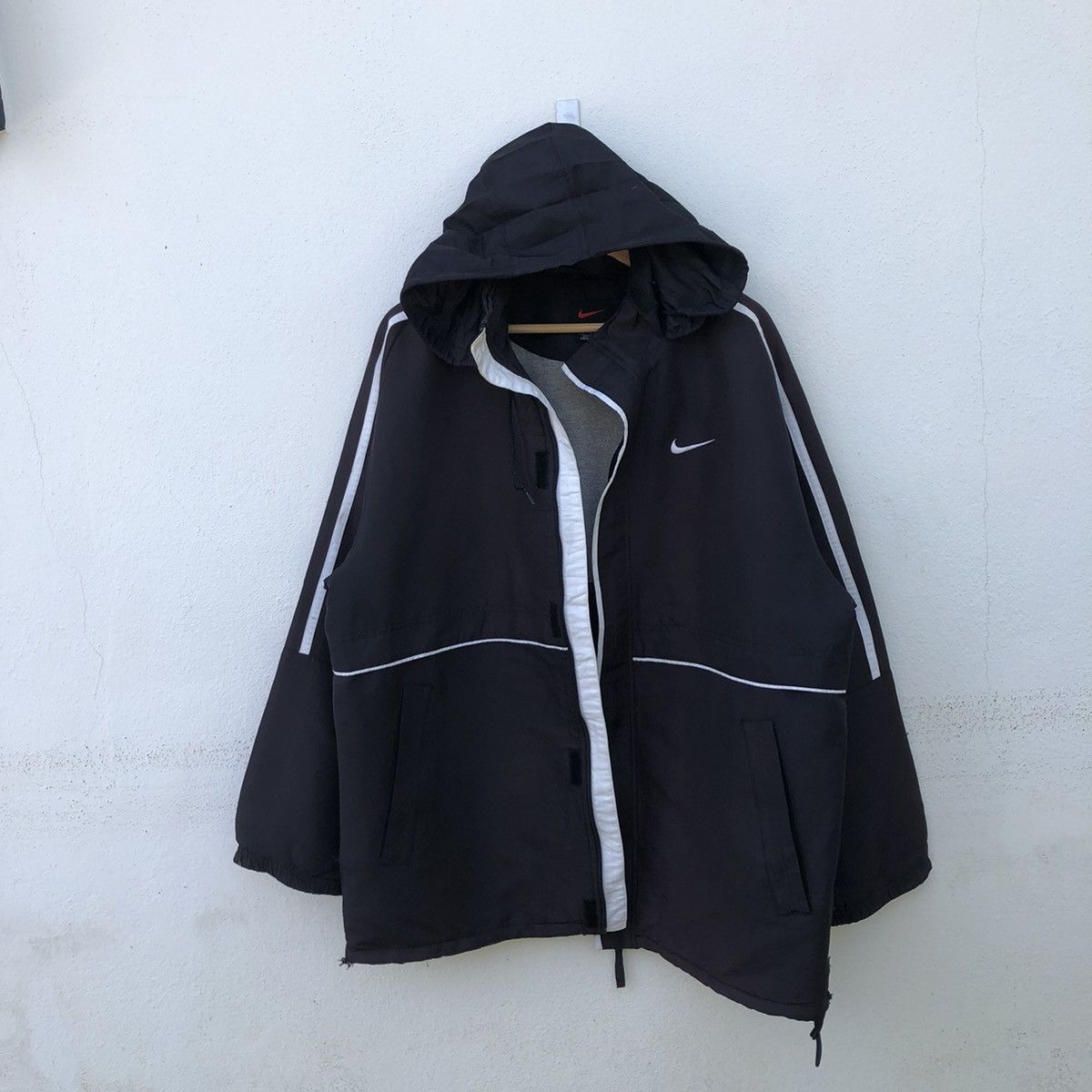 Nike × Vintage VINTAGE NIKE Y2K SMALL SWOOSH ZIPPER JACKET Size US L / EU 52-54 / 3 - 10 Thumbnail