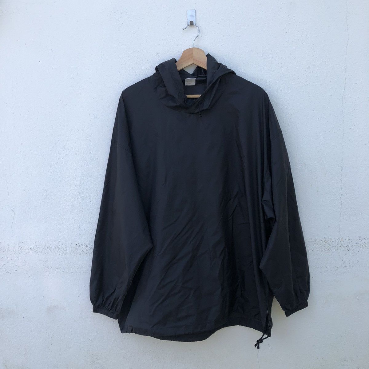 Adidas × Vintage RAINCOAT JACKET VINTAGE ADIDAS BIG LOGO INSPIRED BY RUN DMC Size US L / EU 52-54 / 3 - 4 Thumbnail