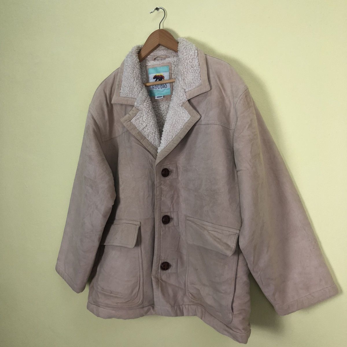 Japanese Brand 🔥Issey Miyake Pract Studio Shearling Leather Mink Fur Lining Size US M / EU 48-50 / 2 - 2 Thumbnail