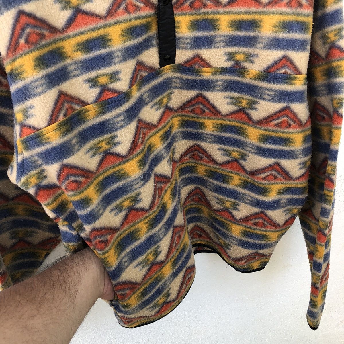 Japanese Brand NAVAJO DESIGN FLEECE JACKET SUNVALLEY ATTACHED URBAN Size US M / EU 48-50 / 2 - 5 Thumbnail