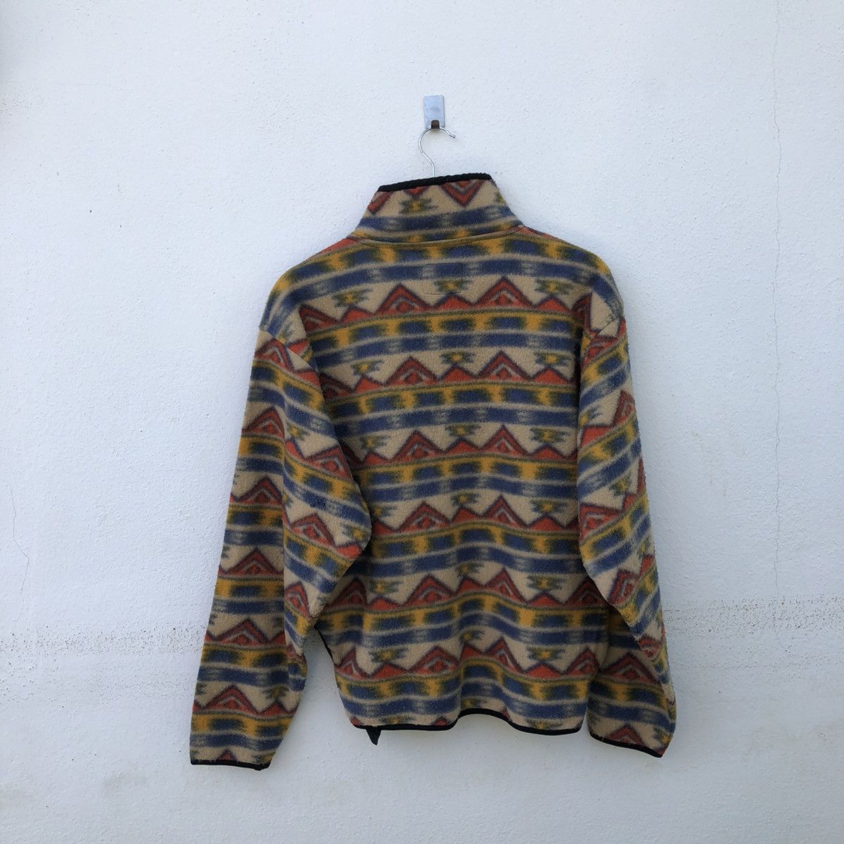 Japanese Brand NAVAJO DESIGN FLEECE JACKET SUNVALLEY ATTACHED URBAN Size US M / EU 48-50 / 2 - 6 Thumbnail