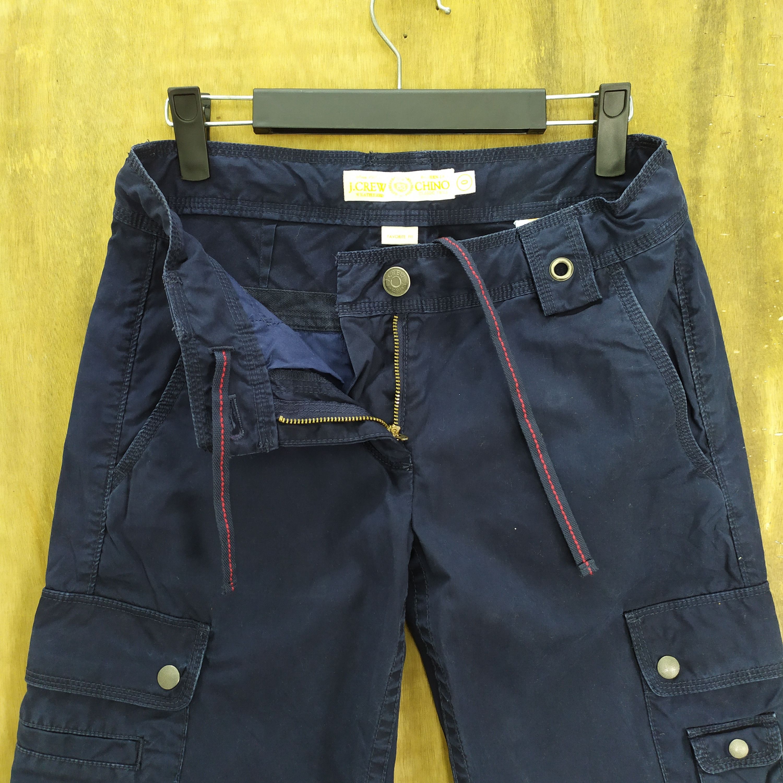 J.Crew J. CREW CARGO PANTS MULTIPOCKET TACTICAL PANTS Size US 28 / EU 44 - 8 Thumbnail