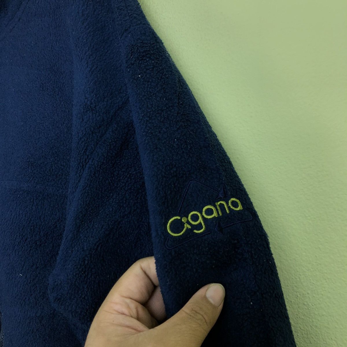 Japanese Brand Fleece Jacket Cigana Sportwear Zipper Size US M / EU 48-50 / 2 - 5 Thumbnail
